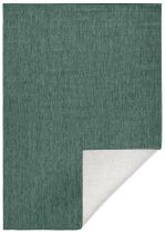 Kusový koberec Twin-Wendeteppiche 103095 grün creme – na ven i na doma - 160x230 cm
