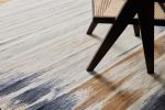 Ručně vázaný kusový koberec Ombre Paris DESP HL64 Ivory Charcoal - 80x150 cm