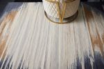 Ručně vázaný kusový koberec Ombre Paris DESP HL64 Ivory Charcoal - 200x290 cm
