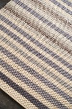 Ručně vázaný kusový koberec MCK Strop DE 2263 Pastel Brown Mix - 140x200 cm