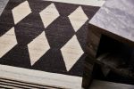 Ručně vázaný kusový koberec Alberta DESP P114 Dark Coffee Mix - 80x150 cm