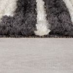 Kusový koberec Domino Lina Berber Monochrome - 120x170 cm