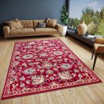 Kusový koberec Luxor 105633 Caracci Red Multicolor - 80x120 cm