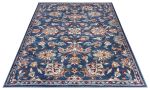 Kusový koberec Luxor 105634 Caracci Blue Multicolor - 80x240 cm