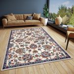 Kusový koberec Luxor 105635 Caracci Cream Multicolor - 57x90 cm