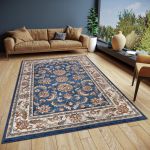 Kusový koberec Luxor 105640 Reni Blue Cream - 80x240 cm