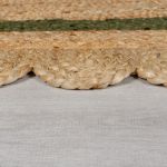 Kusový koberec Grace Jute Natural/Green - 160x230 cm