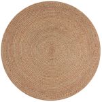 Kusový koberec Capri Jute Natural/Coral kruh - 180x180 (průměr) kruh cm