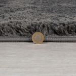 Kusový koberec Shaggy Teddy Charcoal - 80x150 cm