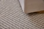 Ručně vázaný kusový koberec Fusilli DE 9415 White Mix - 200x290 cm