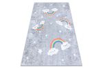 Dětský kusový koberec Junior 52063.801 Rainbow grey - 120x170 cm
