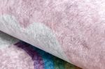 Dětský kusový koberec Junior 52063.802 Rainbow pink - 80x150 cm