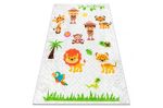 Dětský kusový koberec Junior 52104.801 Safari grey - 160x220 cm