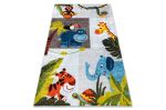 Dětský kusový koberec Junior 51858.802 Animals - 80x150 cm