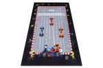 Dětský kusový koberec Junior 52108.801 Formula 1 - 80x150 cm