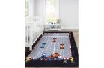 Dětský kusový koberec Junior 52108.801 Formula 1 - 80x150 cm