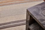 Ručně vázaný kusový koberec Houndstooth DESP HL89 Beige Mix - 200x290 cm