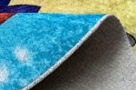 Dětský kusový koberec Junior 51594.801 Ocean - 80x80 (průměr) kruh cm