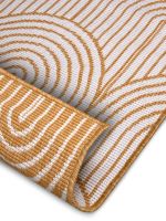 Kusový koberec Pangli 105849 Ochre – na ven i na doma - 200x290 cm