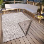 Kusový koberec Pangli 105850 Linen – na ven i na doma - 160x230 cm