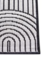 Kusový koberec Pangli 105852 Black – na ven i na doma - 80x150 cm