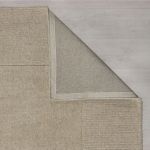 Kusový ručně tkaný koberec Tuscany Textured Wool Border Natural - 160x230 cm