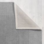 Kusový ručně tkaný koberec Tuscany Textured Wool Border Grey Marl - 160x230 cm