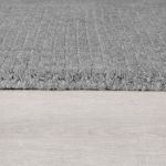 Kusový ručně tkaný koberec Tuscany Textured Wool Border Grey Marl - 120x170 cm