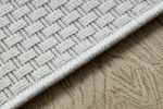 Kusový koberec Timo 6272 White – na ven i na doma - 70x300 cm