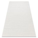 Kusový koberec Timo 6272 White – na ven i na doma - 80x250 cm