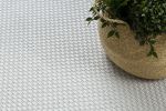 Kusový koberec Timo 6272 White – na ven i na doma - 80x250 cm