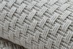 Kusový koberec Timo 6272 White – na ven i na doma - 80x250 cm