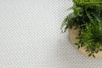 Kusový koberec Timo 6272 White kruh – na ven i na doma - 200x200 (průměr) kruh cm