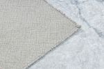 Kusový koberec Miro 51518.806 Leaves grey/gold - 160x220 cm