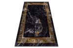 Kusový koberec Miro 51278.809 Marble black / gold - 160x220 cm