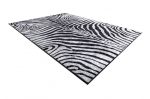 Kusový koberec Miro 51331.803 Zebra black / white - 80x150 cm