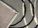 Kusový koberec Kruhy grey - 80x150 cm