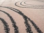 Kusový koberec Kruhy powder pink - 80x150 cm
