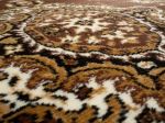 Kusový koberec TEHERAN T-102 brown kruh - 190x190 (průměr) kruh cm