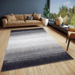 Kusový koberec Bila 105855 Masal Grey Black - 120x180 cm