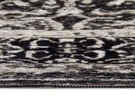 Kusový koberec Catania 105885 Aseno Black - 80x165 cm