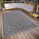 Kusový koberec Clyde 105912 Eru Grey Beige – na ven i na doma - 63x120 cm