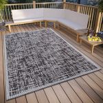 Kusový koberec Clyde 105914 Telu Grey Beige – na ven i na doma - 63x120 cm
