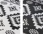 Kusový koberec Gemini 106019 Black z kolekce Elle – na ven i na doma - 160x230 cm