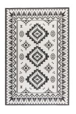 Kusový koberec Gemini 106019 Black z kolekce Elle – na ven i na doma - 160x230 cm