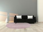 Kusový koberec Life Shaggy 1500 pink kruh - 80x80 (průměr) kruh cm
