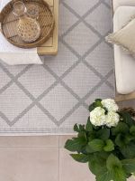 Kusový koberec Twin Supreme 103760 Corsica Grey/Cream – na ven i na doma - 120x170 cm