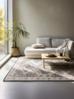 Kusový koberec Terrain 106004 Cream Grey - 80x120 cm