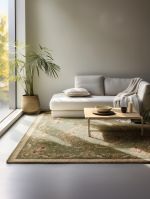 Kusový koberec Herat 105996 Olive Green - 80x120 cm