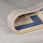 Ručně všívaný kusový koberec Illusion Retro Blocks Blue/Multi - 160x230 cm